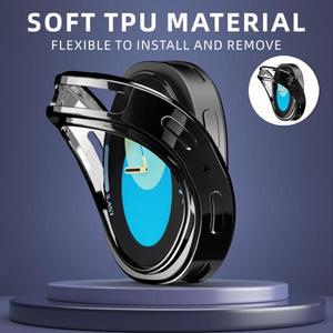 삼성 갤럭시 시계 8 용 TPU 케이스 40mm 하드 보호 커버 남성 여성을위한 긁힘 방지 전체