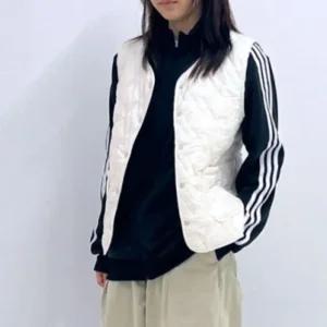 여성 얇은 초경량 퀄팅 방한 보온 퀼팅 슬림 패딩 조끼 (WFJRBAE)