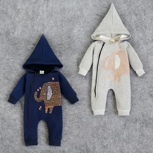 북유럽 고깔우주복 활동복 유아복 아기옷 남아 면 긴팔 여아 후드 봄 가을 신생아 옷선물