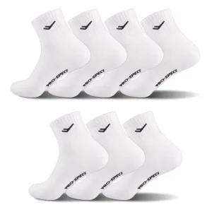 프로스펙스 남성용 스포츠 쿠션 중목 양말 A타입 화이트