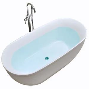 아크릴 욕조 소형 독립 화이트 심플 이동식 가정용 반신욕