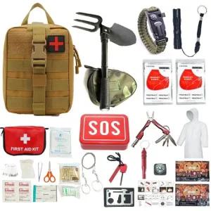 재난 안전 응급처치 서바이벌 가방 전쟁 재해 대비 필수 아이템 생존배낭 생존가방 생존키트