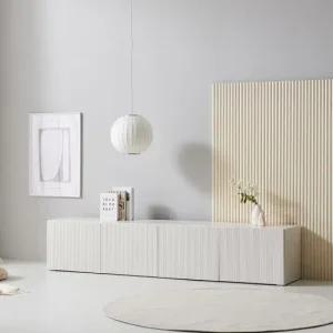 보루네오 마르체 올리 템바보드 수납장 거실장 2000 BSR001C (착불)