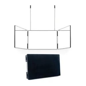 와이낫몰 삼면경 3면거울 3단 접이식 셀프미용 셀프염색 뿌염 거울 각도조절 블랙