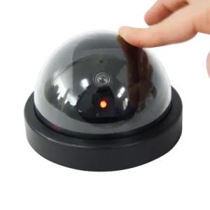 리빙여우 돔형 가짜CCTV 모형카메라 보급형 페이크CCTV외부용