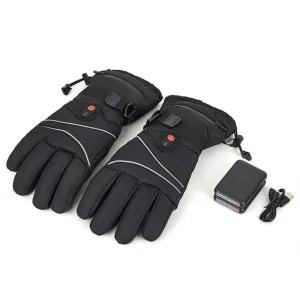 kc인증 열선장갑 터치 오토바이장갑 5 000mAh 겨울 방한장갑 등산장갑 충전식 발열장갑 3단 온도조절