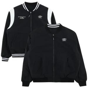 엄브로 리버시블 봄버 패딩 자켓 UQ323CPJ93BLK