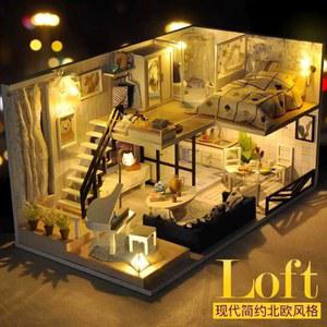 DIY건축 미니건축 미니어처하우스 하우스 인테리어 조립 연못