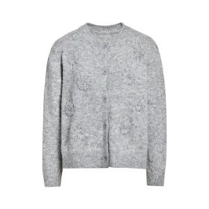 [JJ지고트](대구신세계)입체 자수 빅 플라워 가디건 GRAN1CD401