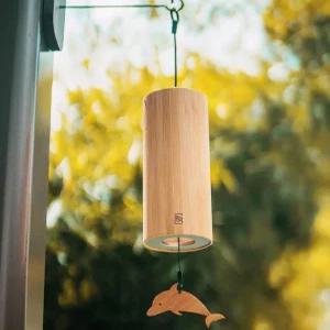 일본 대나무 풍경 바람 윈드 코시차임 걸이 차임 종 풍경종 장식 종소리