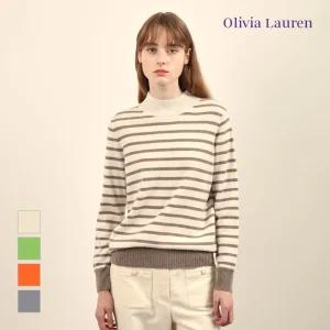 [올리비아로렌] 캐시미어 반넥 풀오버VOBBL4W9311