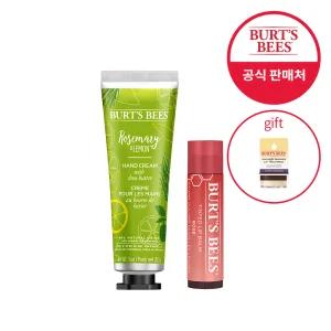 버츠비 핸드 케어 세트(틴티드립밤+핸드크림+립 트리트먼트 증정)