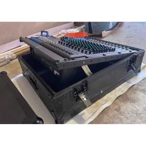 항공 하드 케이스 항공 콘솔 파워 회색 캐비닛 하드 오디오믹서 16채널 케이