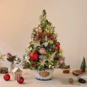 아트박스/플라워트리 크리스마스 미니트리 화분 브리치 몬타나 60cm 장식