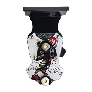 하템몰 자석거치대 1구커버 애니블루 LED 오토바이 배달 자석충전기