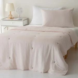 베리 모달 냉감 스프레드 퀸Q세트 핑크