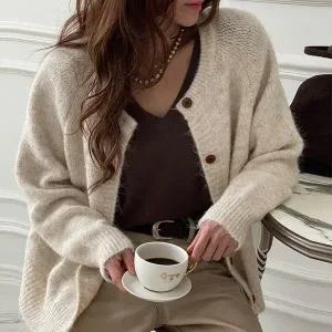 [난닝구] 뮤컨스 니트가디건