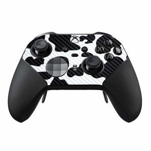 마이티스킨스 카본 파이버 스킨, XBOX 엘리트 시리즈 2 컨트롤러와 호환 - 카우 프린트 | 보호, 내구성 있는 질감의 마감 쉽게 적용, 제거 및 스타일 변경 가능 미국산