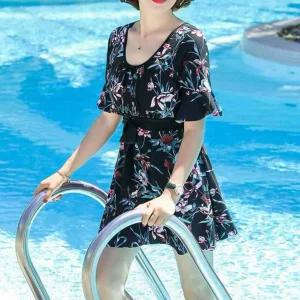 엄마수영복 40대 아줌마 빅사이즈 원피스 실내 실외 수영장