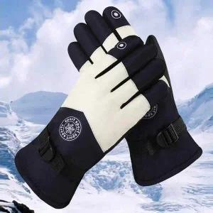 [콩심팥심]겨울철 스포츠 따뜻한 스키장갑 생활방수 미끄럼방지 썰매장갑