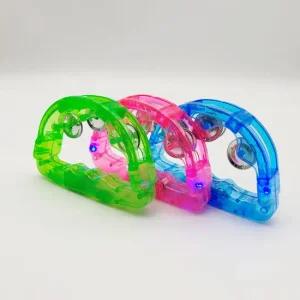 TC LED 미니 탬버린 짤랑이 노래방 홈파티 응원용품 짝짝이 행사도구 파티소품 홈파티용품