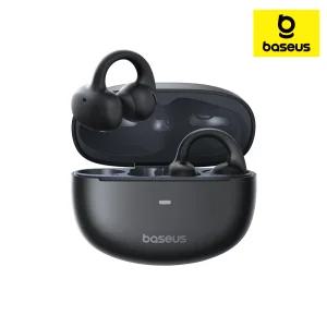 [50170] 베이스어스 블루투스 이어폰 무선 오픈형 러닝 클립형 런닝 귀걸이형 MC1 블랙