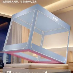 사각난방텐트 침대위텐트 실내 보온 원터치 수면