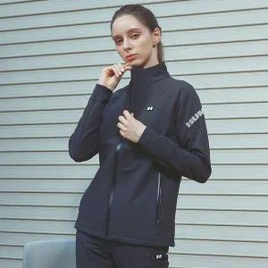 [험머] 여성 H2 라이크라 기모 셋업 자켓 H23WFJKB61BK