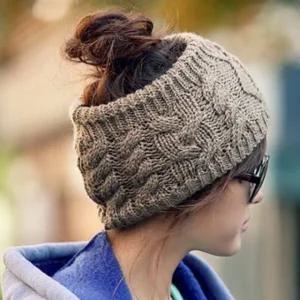 꽈배기니트밴드/니트머리띠 넓은밴드