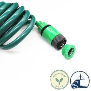 7.5M/15M/30M개폐식 코일매직 유연한 정원 워터 호스 자동차 청소 스프링 파이프 플라스틱 식물 급수 건 포