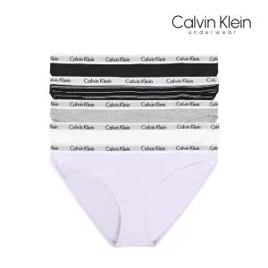 [캘빈클라인 언더웨어] 캘빈클라인 언더웨어 여성 팬티 5장 세트 속옷 코튼 QP2135O-066