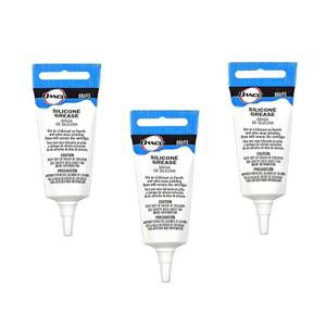 단코 888693P 방수 수도꼭지 O-링 | 실리콘 윤활유 | 배관공 그리스 | 0.5온스 | 3팩