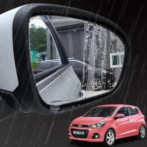더넥스트스파크 사이드미러 빗물 방지 필름 자동차발수필름 방수필름 전용방수필름
