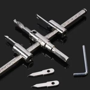 GDM 원형 홀쏘 드릴링 가이드목공용드릴비트 목재 타공 드릴서클지그 보조기 드릴더 용서클 드릴링툴 드릴