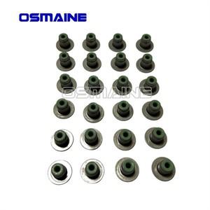 랜드 로버 레인지 스포츠 보그 디펜더 디스커버리 Velar 3.0 가스 L6 AJ20P6 LR 용 밸브 오일 씰 24PCS 116