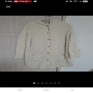 이태리 말로 캐시미어100 롱후드 니트