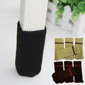 골지 의자발커버 4p 니트양말 의자다리커버 소음긁힘방지