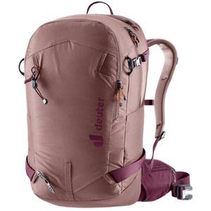 Deuter 여성용 프리라이더 22L SL, 백컨트리 및 알파인 어드벤처를 위한 경량 스키 투어 백팩 - 애쉬로즈-카시스