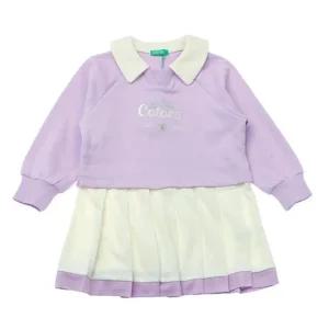 [갤러리아] 베네통키즈G  D플리츠피케원피스 QAOP01541 LV