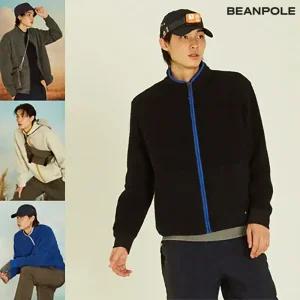 [빈폴] [BEANPOLEKNAP] 울 블렌드 플리스 집업 네이비(BC4X41NA2) (4종 택1)