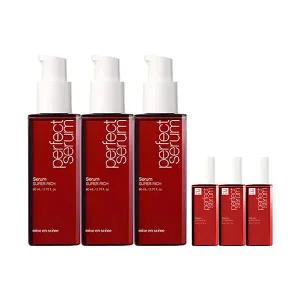 미쟝센 퍼펙트 세럼 슈퍼리치 80ml, 3개+증정(슈퍼리치 30ml, 3개)