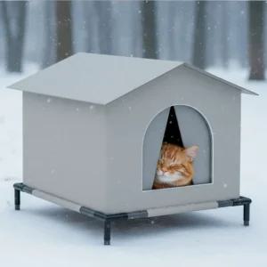 길고양이 길냥이 겨울 야외 집 떠돌이 길양이 방수 지붕 보온 방풍 바닥 찬 뜬 눈 비 냉기 습기 기모 털 바람 고양이 차단 보호 텐트 세트 큰 대형 빅 사이즈 야외용 하우스 하비리아
