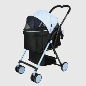 반려견유모차 패리스독 베로 C300 강아지 유모차 (블루) 애견유모차