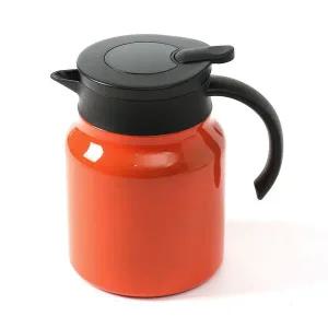 티웨어 온도표시 보온주전자 900ml 오렌지 보냉포트 물주전자