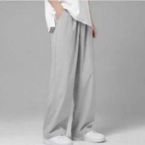 밴딩 인기 냉감소재 남자 세미와이드 감성 여름 팬츠