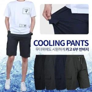 에어 인기 4WAY 클리쉬 벤츄리 감성 6부 반바지 스판
