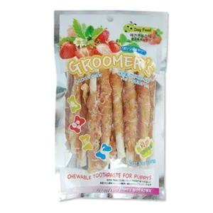 애견 간식 치킨우유 스틱 그루밍 강아지 씹는 껌 바삭한