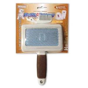 애견 미용 브러쉬 슬리커 XL 반려견 털 정리 빗 헬로도기 핀