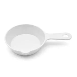 [골드스마일]파스텔 유아 손잡이 접시 ( 색상-화이트 )