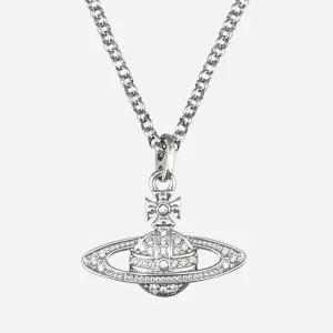 [비비안웨스트우드][비비안 웨스트우드]5F 63020086 P116 미니 바스 릴리프 목걸이 실버